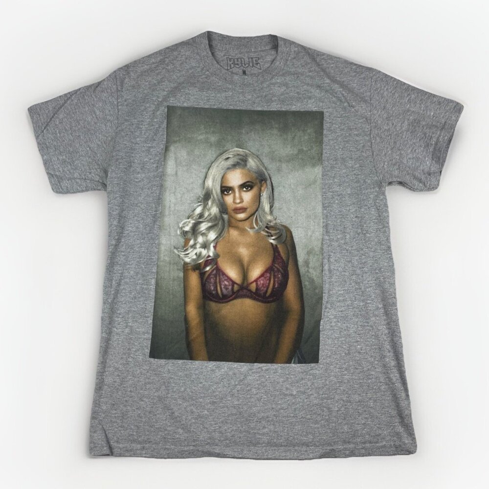 Kylie Jenner Lingerie Graphic Photoshoot T Shirt Adult Medium USA MADE